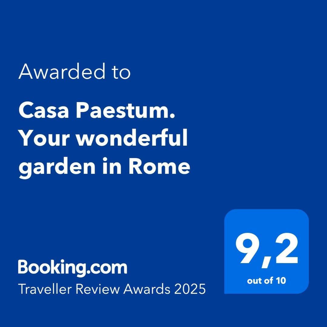 Casa Paestum. Your Wonderful Garden In Рим Екстер'єр фото